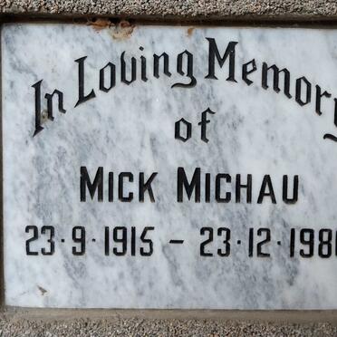 MICHAU Mick 1915-1986