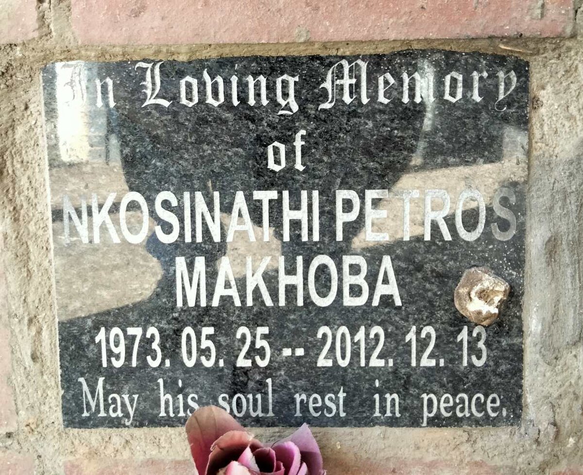 MAKHOBA Nkosinathi Petros 1973-2012
