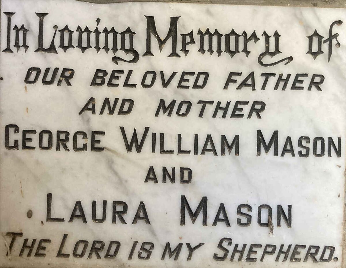MASON George William & Laura