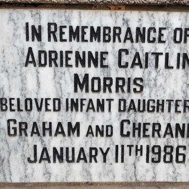 MORRIS Adrienne Caitlin -1986