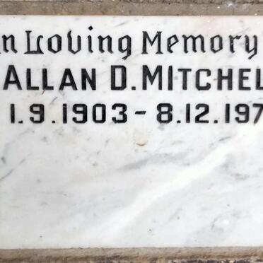 MITCHELL Allan D. 1903-1973