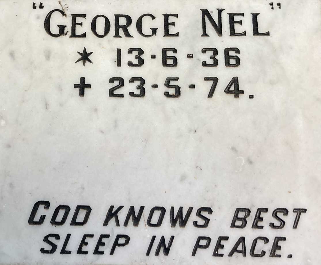 NEL George 1936-1974