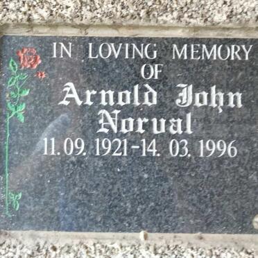 NORVAL Arnold John 1921-1996