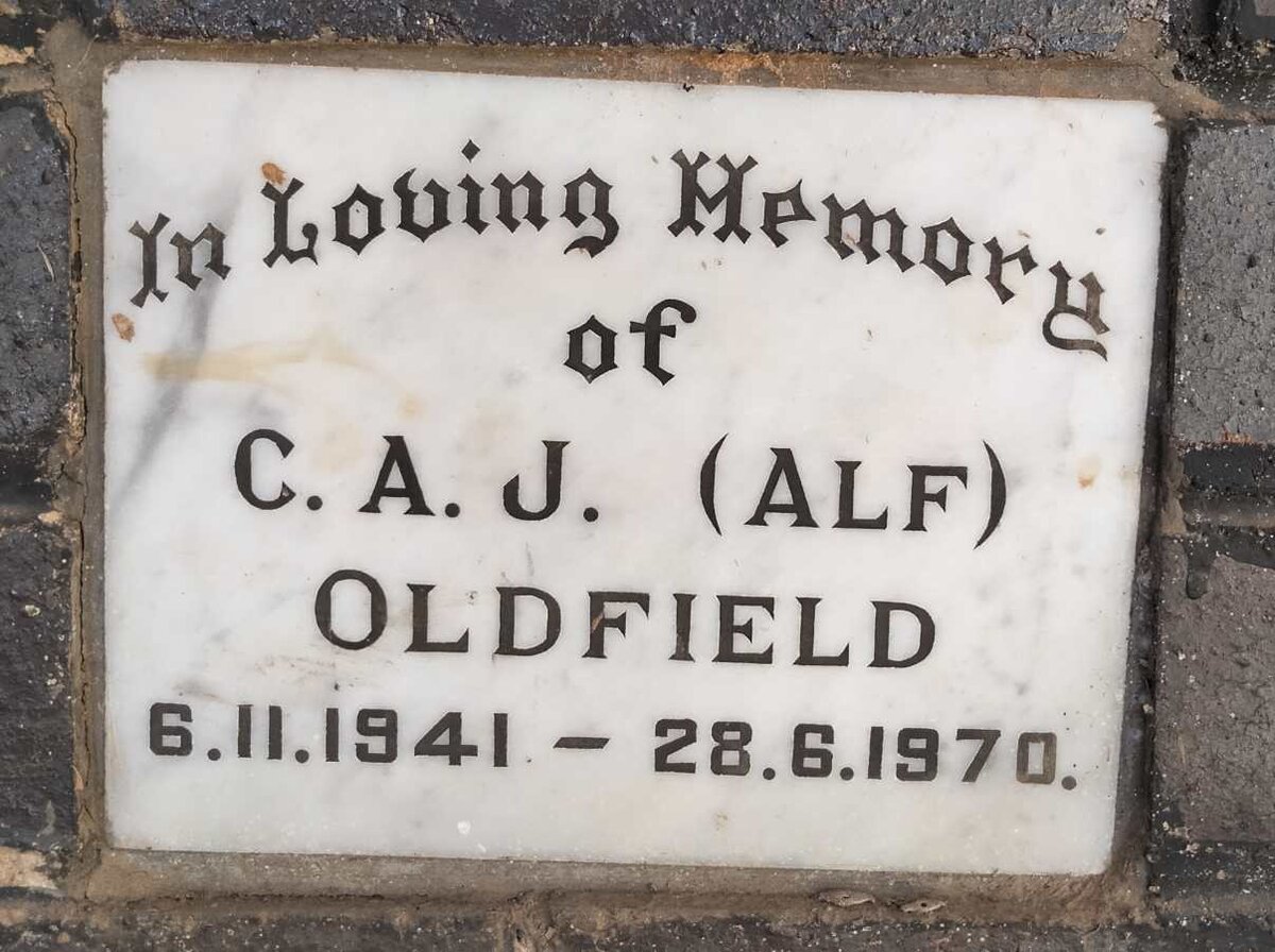 OLDFIELD C.A.J. 1941-1970