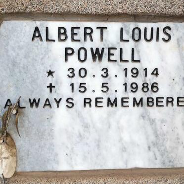 POWELL Albert Louis 1914-1986