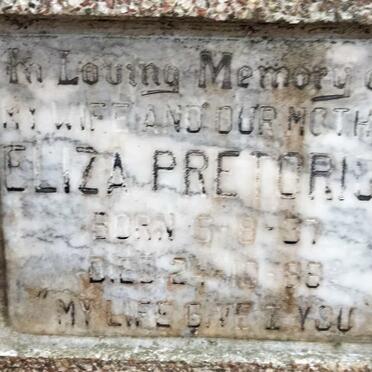 PRETORIUS Eliza 1937-1988