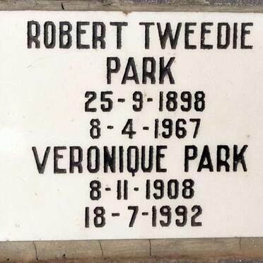 PARK Robert Tweedie 1898-1967 & Veronique 1908-1992