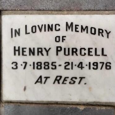 PURCELL Henry 1885-1976