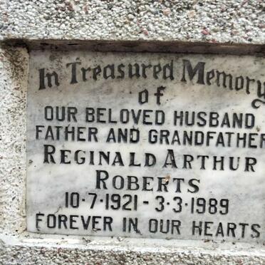 ROBERTS Reginald Arthur 1921-1989