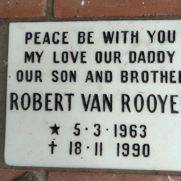 ROOYEN Robert, van 1963-1990