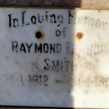 SMITH Raymond Francis 1912-1985