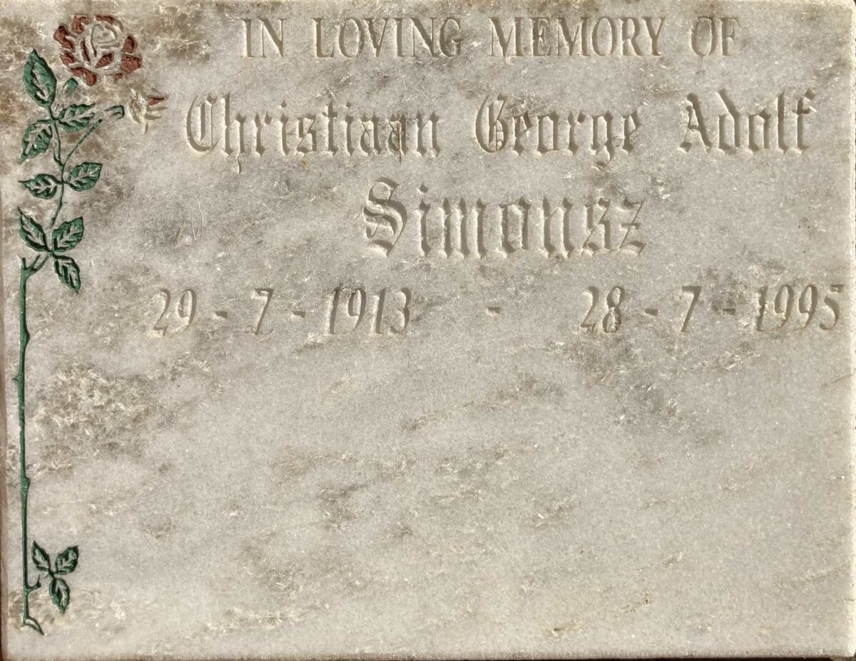 SIMONSZ Christiaan George Adolf 1913-1995