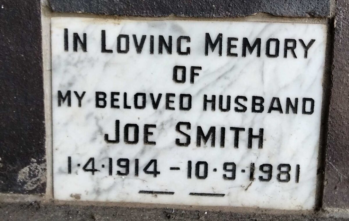 SMITH Joe 1914-1981