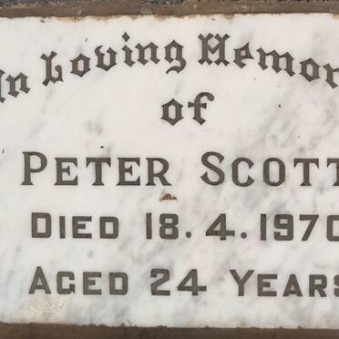 SCOTT Peter -1970
