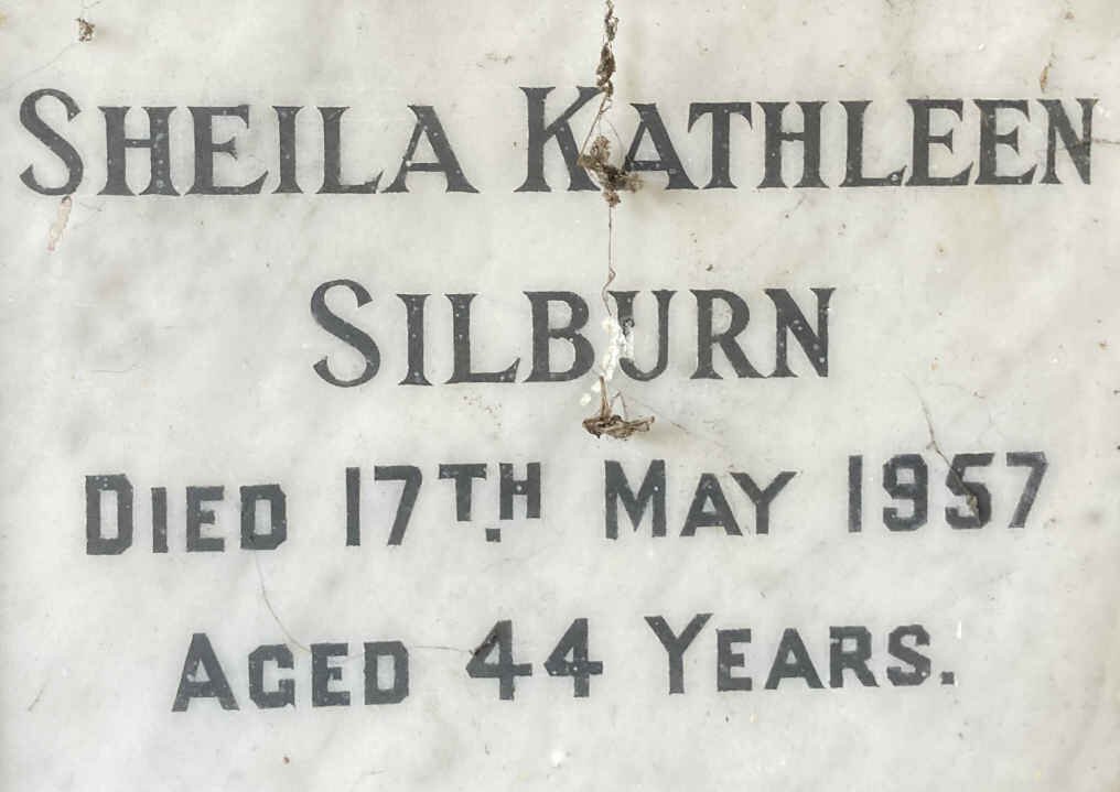 SILBURN Sheila Kathleen -1957