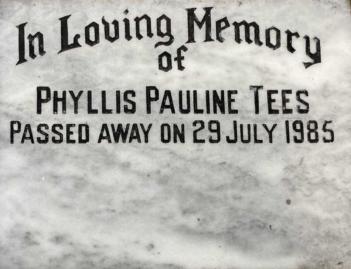 TEES Phyllis Pauline -1985