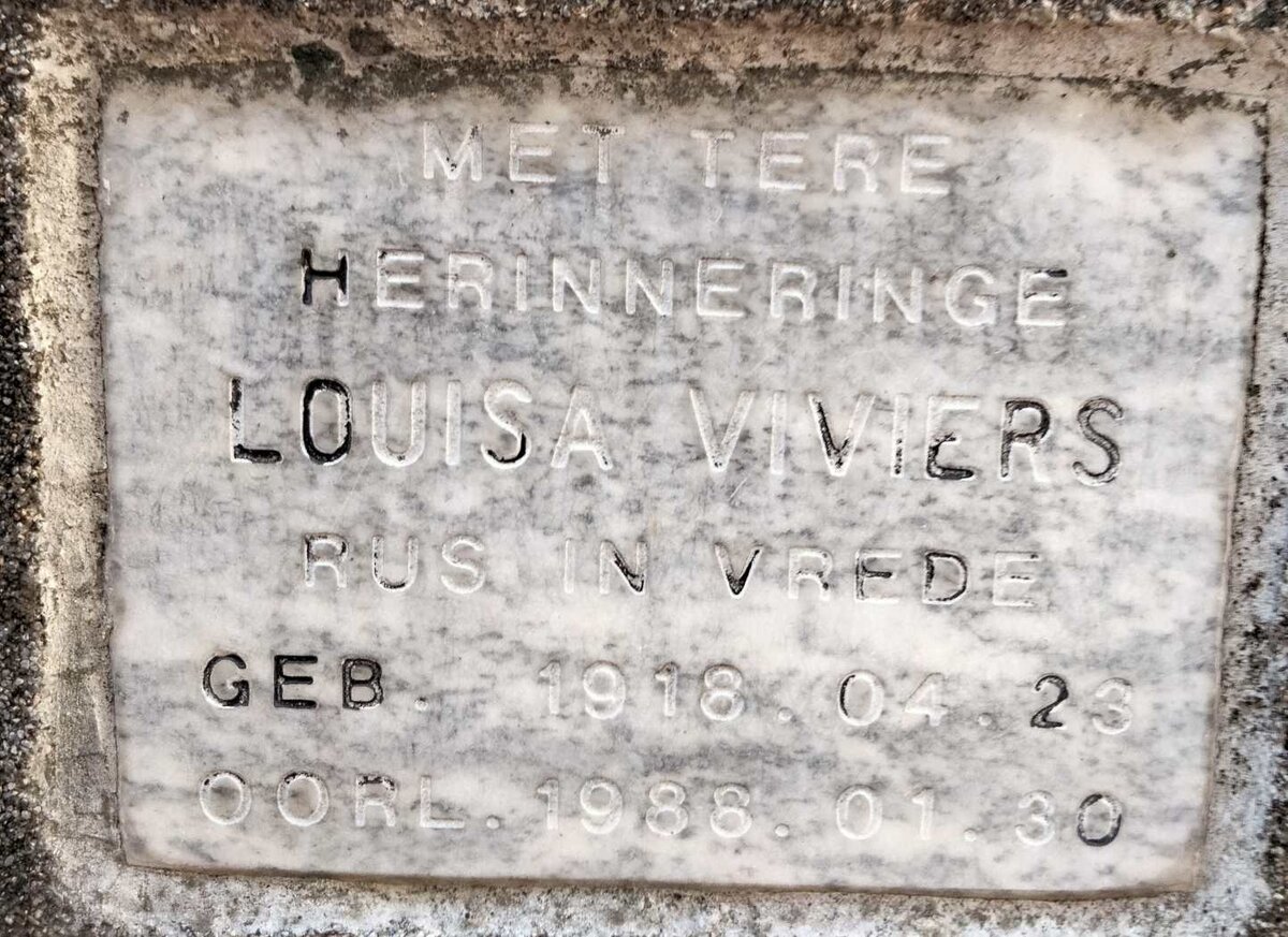 VIVIERS Louisa 1918-1988