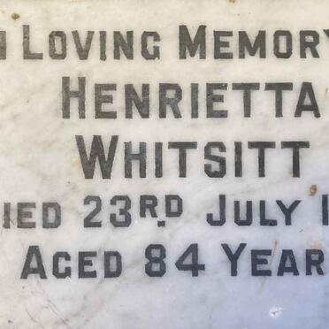 WHITSITT Henrietta -1970