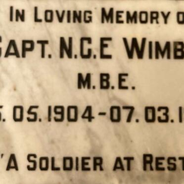 WIMBLE N.C.E 1904-1990