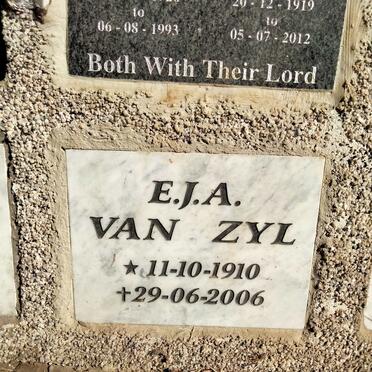 ZYL E.J.A., van 1910-2006