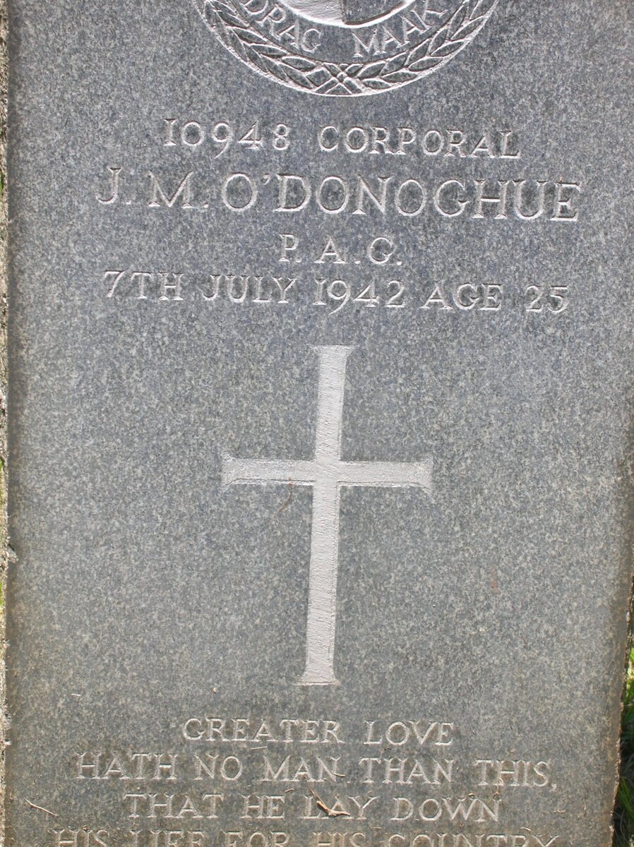O'DONOGHUE J.M. -1942