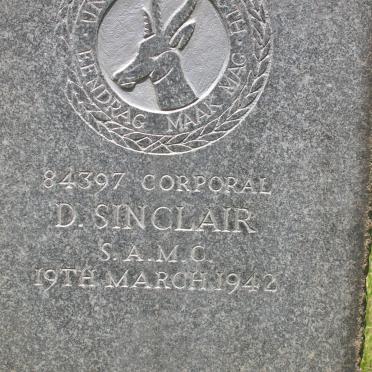 SINCLAIR D. -1942