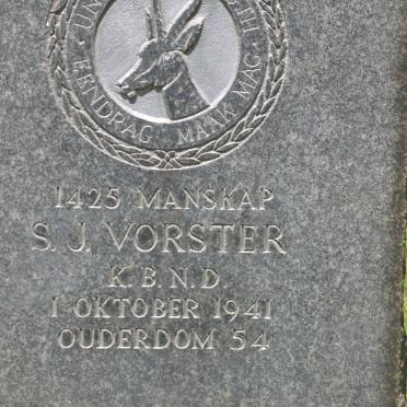 VORSTER S.J. -1941