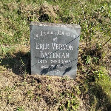 BATEMAN Erle Vernon -1983 