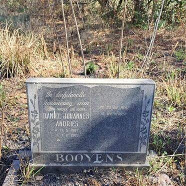 BOOYENS Daniel Johannes Andries 1907-1985