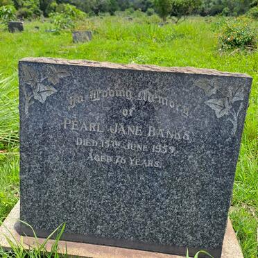 BANKS Pearl Jane -1959