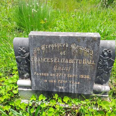 BALL Frances Elizabeth -1936