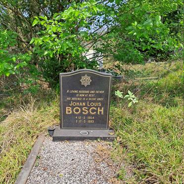 BOSCH Johan Louis 1954-1993