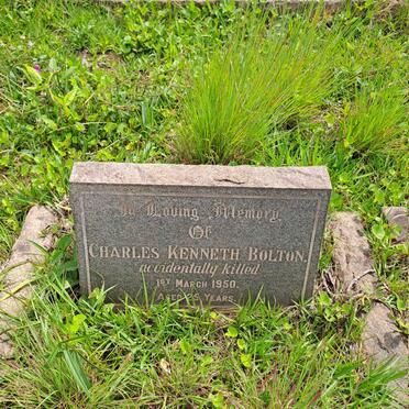 BOLTON Charles Kenneth -1950