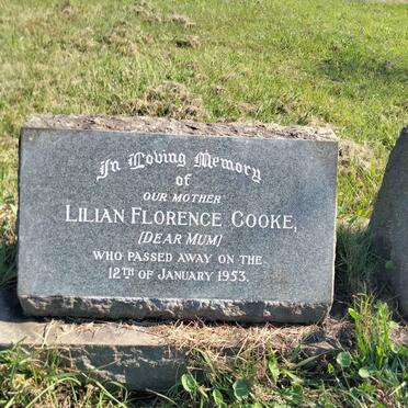 COOKE Lillian Florence -1953
