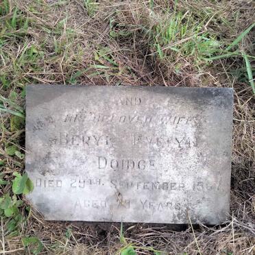 DOIDGE Beryl Evelyn -1962