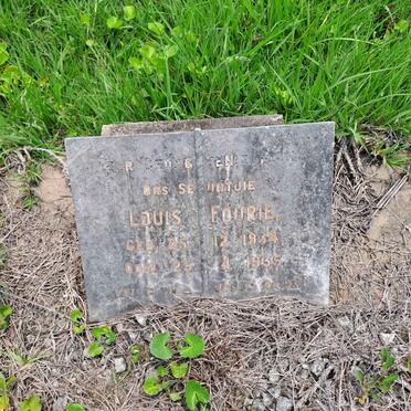 FOURIE Louis 1934-1935