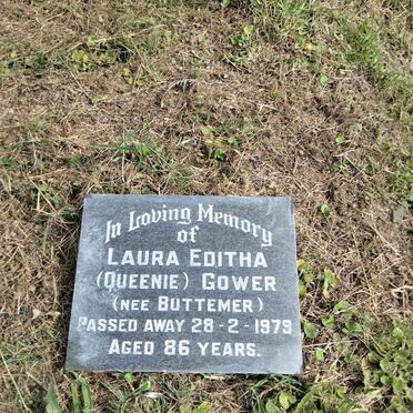 GOWER Laura Editha nee BUTTEMER -1979