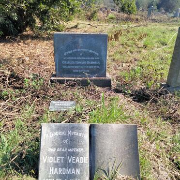 HARDMAN Charles Edward -1947 :: HARDMAN Roy Gordon 1951-2011 :: HARDMAN Violet Veadie 1892-1960