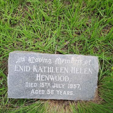 HENWOOD Enid Kathleen Helen -1957