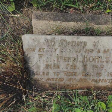 HOHLS F.M. 1919-1944