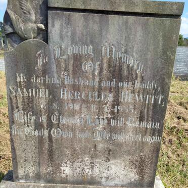HEWITT Samuel Hercules 1911-1955