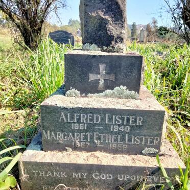 LISTER Alfred 1861-1940 & Margaret Ethel 1867-1958