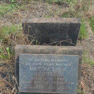 LIVERSEDGE Martha Lucy -1946