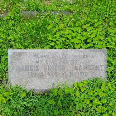 LAMBERT Francis Vincent 1910-1972