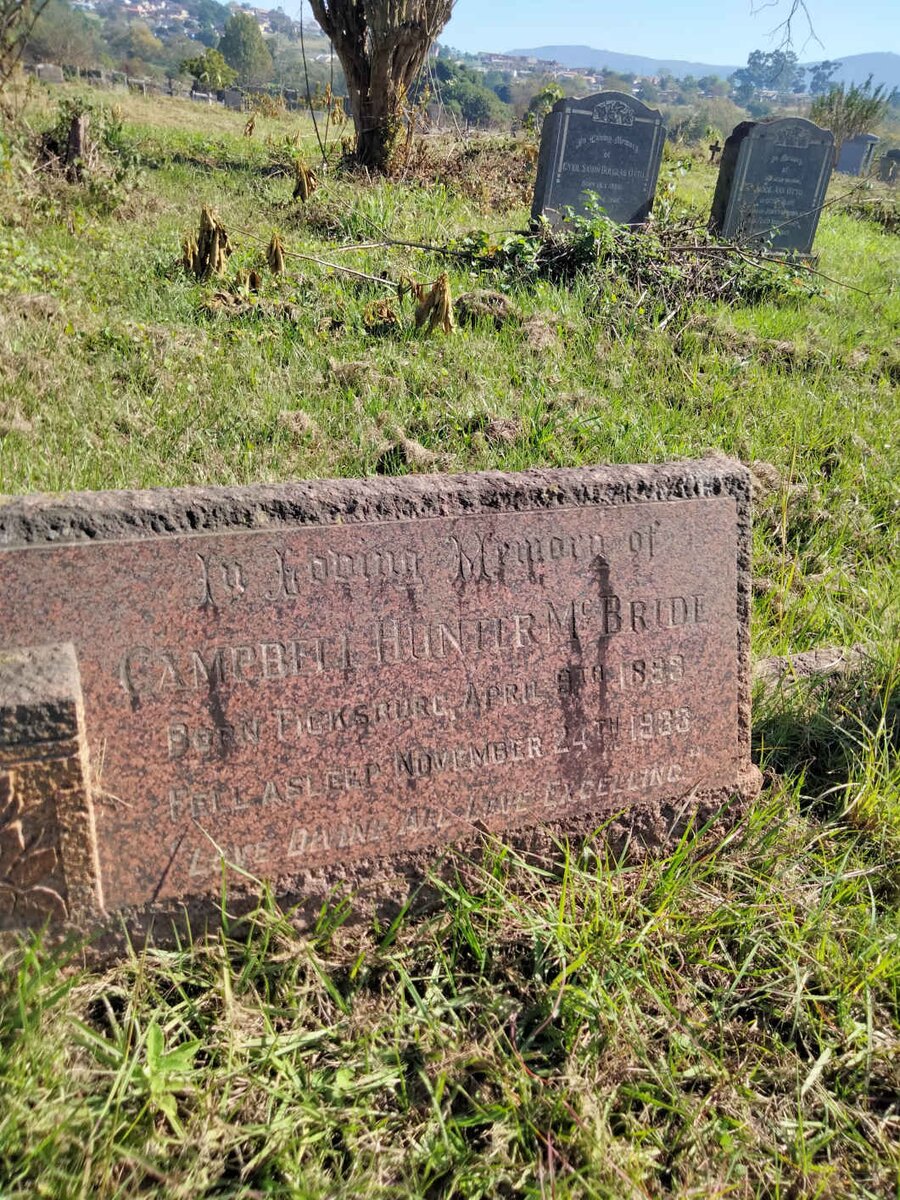 McBRIDE Campbell Hunter 1899-1933