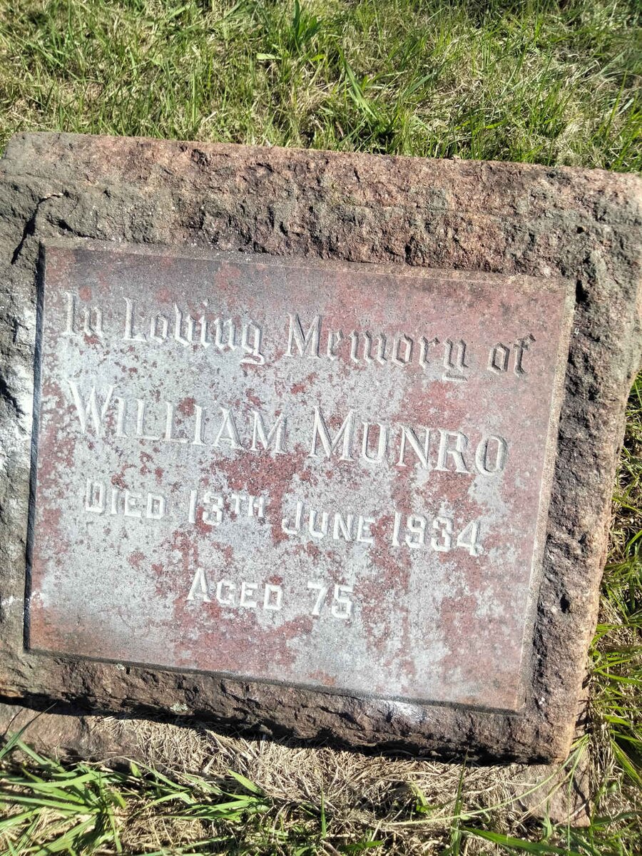 MUNRO William -1934