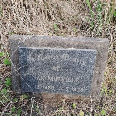 MULVILLE Nan 1888-1973