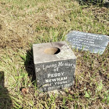 NEWNAM Peggy nee YOUNG 1921-1987