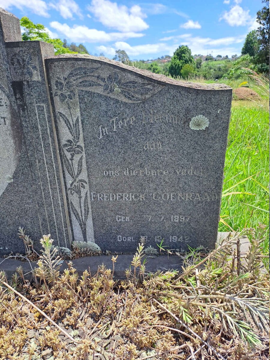 NORTJE Frederick Coenraad 1897-1942