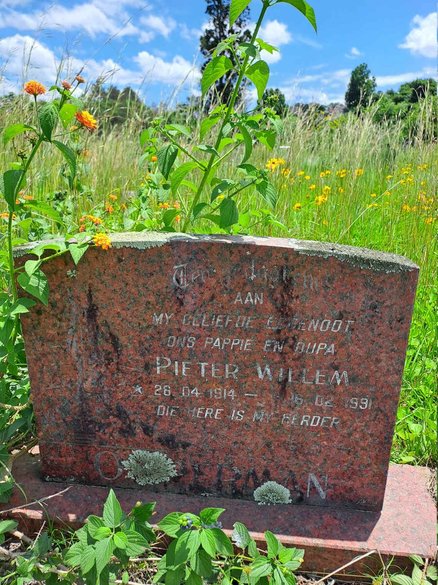 OPPERMAN Pieter Willem 1914-1991